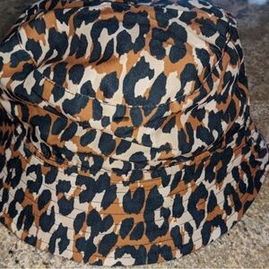 Leopard Print Kate Spade  Bucket Hat NWT